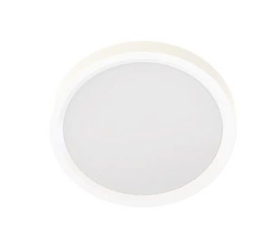 Halco Lighting Technologies 5-1/2 Inch 10 Watt 120V TRIAC Dimming LED Surface Mount Disk 2700/3000/3500/4000/5000K