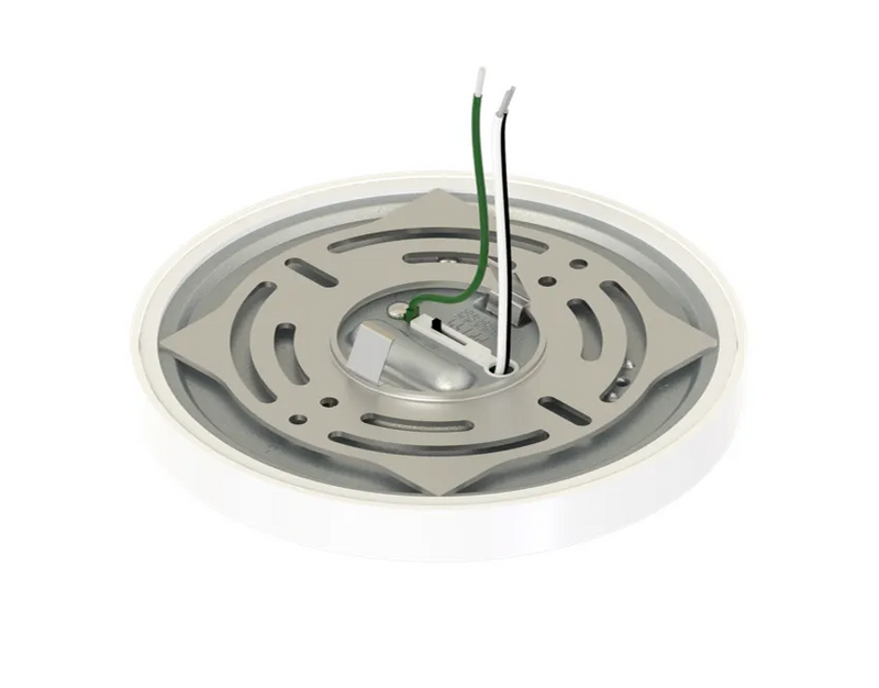 Halco Lighting Technologies 5-1/2 Inch 10 Watt 120V TRIAC Dimming LED Surface Mount Disk 2700/3000/3500/4000/5000K