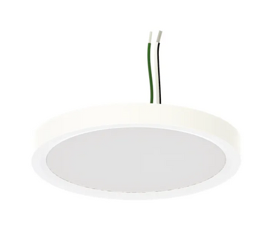 Halco Lighting Technologies 5-1/2 Inch 10 Watt 120V TRIAC Dimming LED Surface Mount Disk 2700/3000/3500/4000/5000K