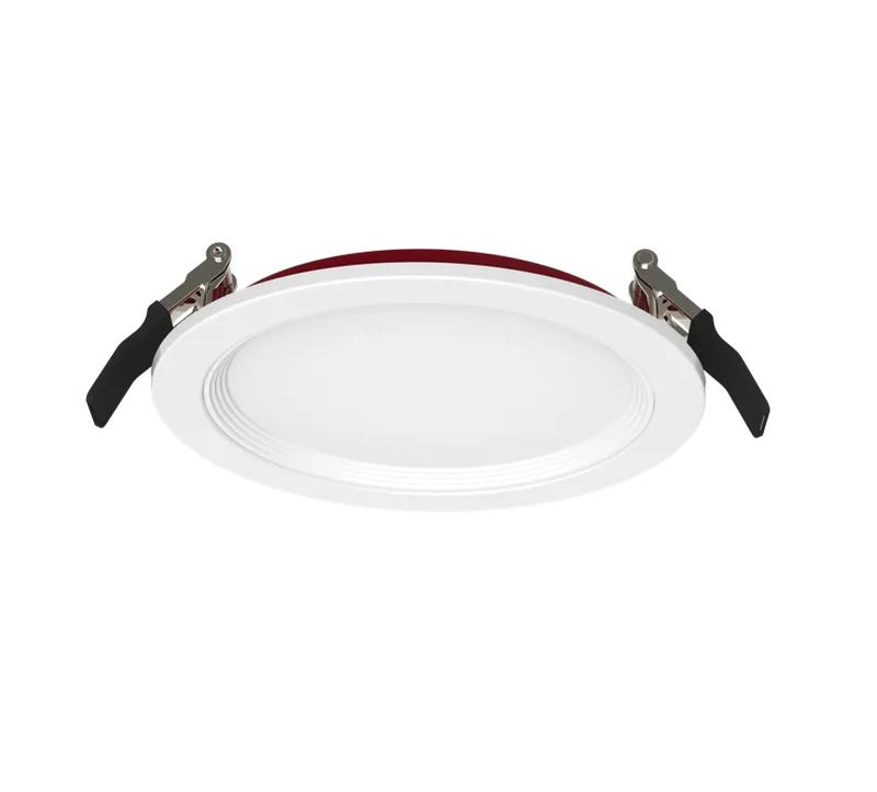 Halco Lighting Technologies 6 Inch 15 Watt Baffle Trim LED Fire Rated Slim Downlight 2700/3000/3500/4000/5000K   