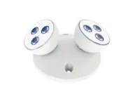 Halco Lighting Technologies Evade Double Remote Indoor White Round Head For Halco Exit and Emergency Signs