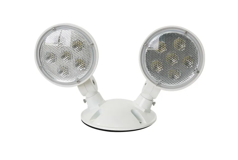 Halco Lighting Technologies Evade Double Remote Outdoor White Round Head For Halco Exit and Emergency Signs