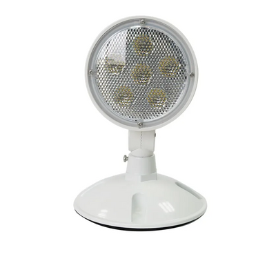 Halco Lighting Technologies Evade Single Remote Outdoor White Round Head For Halco Exit and Emergency Signs