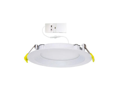 Halco Lighting Technologies 6 Inch 15 Watt Commercial Baffle LED Slim Downlight 2700/3000/3500/4000/5000K   