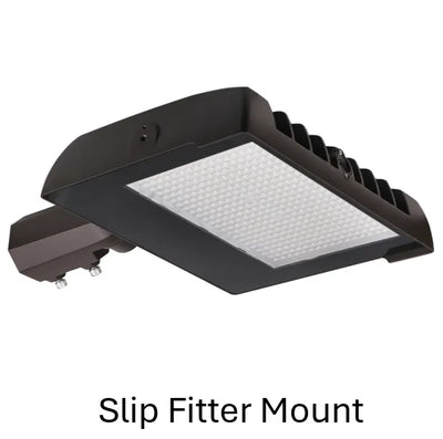 Halco Lighting Technologies 100/125/150 Watt Adjustable Beam Angle 277-480V 0-10V Dimming LED Flood Light with NEMA 3-Pin Receptacle 3000K/4000K/5000K
