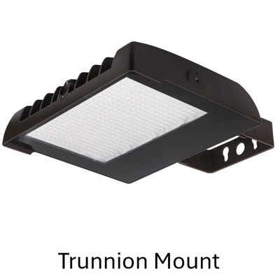 Halco Lighting Technologies 100/125/150 Watt Adjustable Beam Angle 277-480V 0-10V Dimming LED Flood Light with NEMA 3-Pin Receptacle 3000K/4000K/5000K