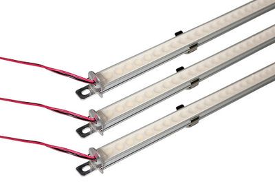 HiLumz 2 Foot 15/20/30 Selectable Watt 3 Strip LED Retrofit Strip Kit 4000K Cool White  