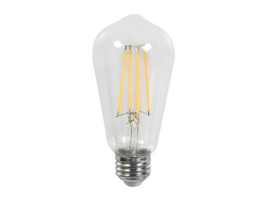 MaxLite 8 Watt Filament LED 90 CRI Dimmable ST19 Light Bulb 2200K Super Warm White  