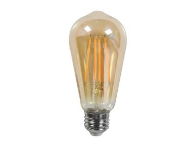 MaxLite 5 Watt Vintage Filament LED 90 CRI Dimmable ST19 Light Bulb 2200K Super Warm White  