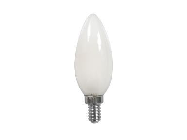 MaxLite 3.5 Watt LED B10 Frosted Filament Light Bulb 2700K Warm White  