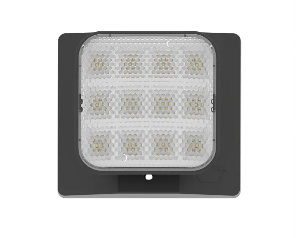 Keystone Technologies 1-Head Square Low Voltage Remote Emergency Light White or Black Finish Black