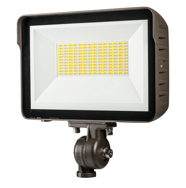 Keystone Technologies 60 Watt TAA Compliant Selectable 120-277V General Purpose LED Flood Light 3000/4000/5000K   