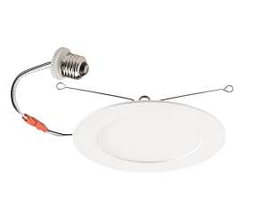 Keystone Technologies 6 Inch 11/13/15 Watt Aviva Slim LED Wafer Downlight Retrofit 2700/3000/3500/4000/5000K Selectable White
