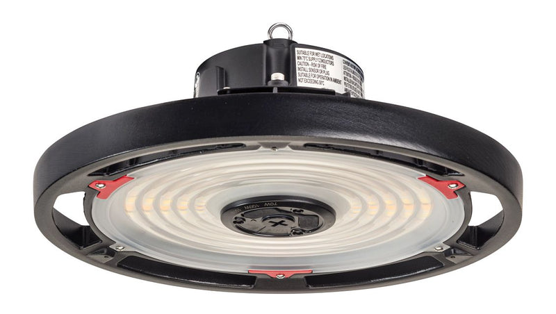 Keystone Technologies 70/100/150 Watt TAA Compliant 120-277V Round LED XFit High Bay Fixture 3000/4000/5000K   