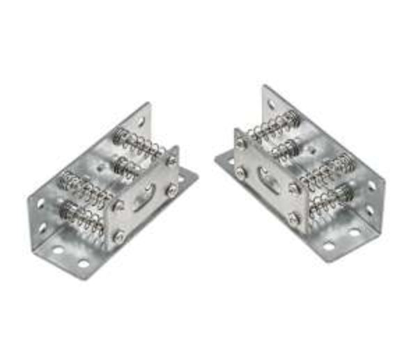 Spring Bracket Robust 90 Degree 2-Extra Large Spring Loaded Mounting Brackets – Green ...