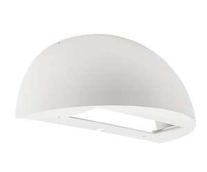 Keystone Technologies Quarter Sphere Shell For Keystone Full Cutoff Wall Packs White  