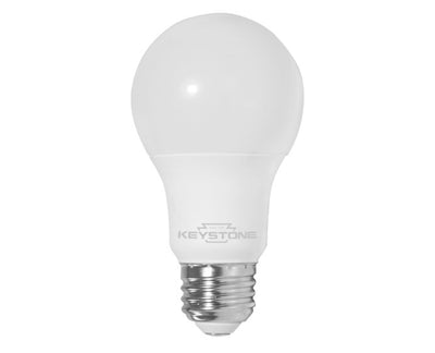 Keystone Technologies 9 Watt Essential Series 120V LED General Purpose A19 Light Bulb Dimmable 90 CRI Gen 2 2700K Warm White  