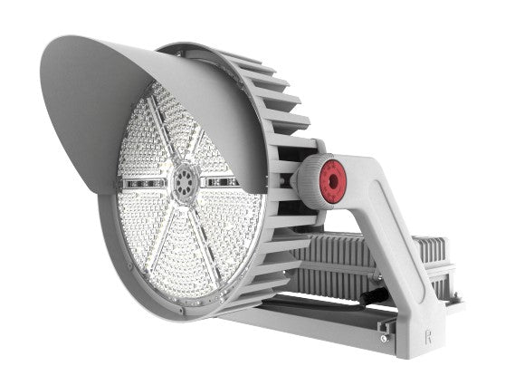 Keystone Technologies 750 Watt 208-480V LED 30 Degree Sports Lighting Fixture 5000K 5000K Daylight  