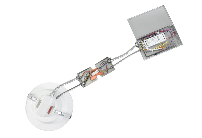 8 Inch 16/20/23/27/30 Watt AdvantaEMRG LED Recessed Emergency Downlight 2700K/3000K/3500K/4000K/5000K