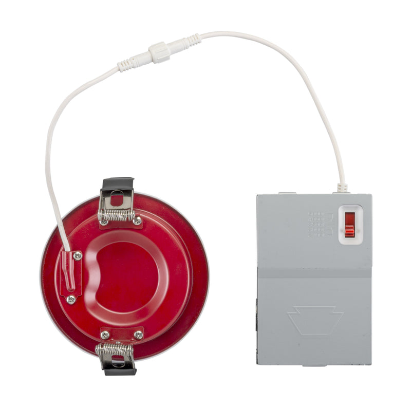 4 Inch 11 Watt Fire Rated Circa LED Slim Wafer Downlight Color Selectable 2700K/3000K/3500K/4000K/5000K