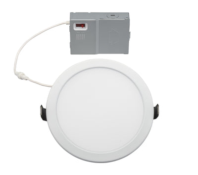 6 Inch 15 Watt Fire Rated Circa LED Slim Wafer Downlight Color Selectable 2700K/3000K/3500K/4000K/5000K