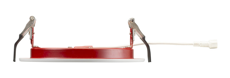 6 Inch 15 Watt Fire Rated Circa LED Slim Wafer Downlight Color Selectable 2700K/3000K/3500K/4000K/5000K