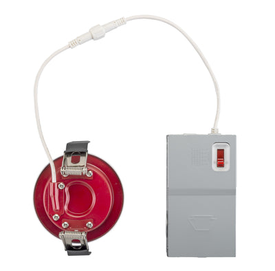 3 Inch 6.5 Watt Fire Rated Circa LED Slim Wafer Downlight Color Selectable 2700K/3000K/3500K/4000K/5000K