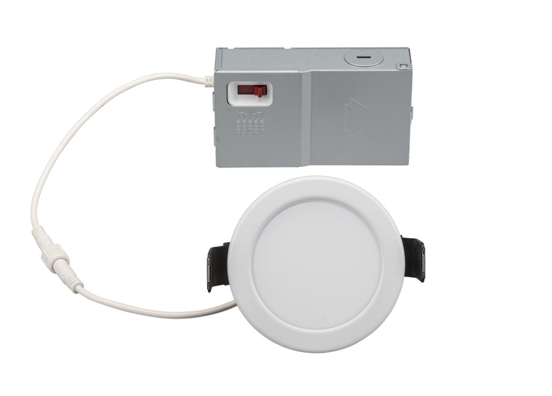 3 Inch 6.5 Watt Fire Rated Circa LED Slim Wafer Downlight Color Selectable 2700K/3000K/3500K/4000K/5000K