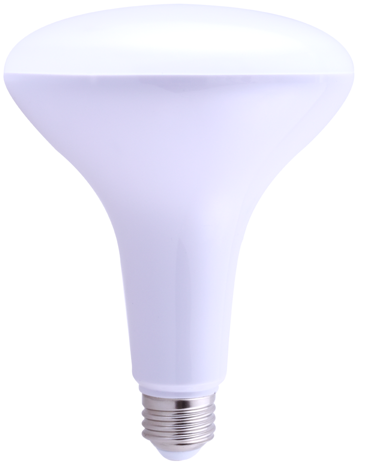 EiKO 12 Watt 80CRI LED Dimmable BR40 Light Bulb 2700K Warm White  