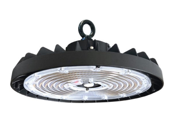 LiteTronics 100/150/200 Watt LED Black 277-480V Round High Bay 3500/4000/5000K Selectable Black 