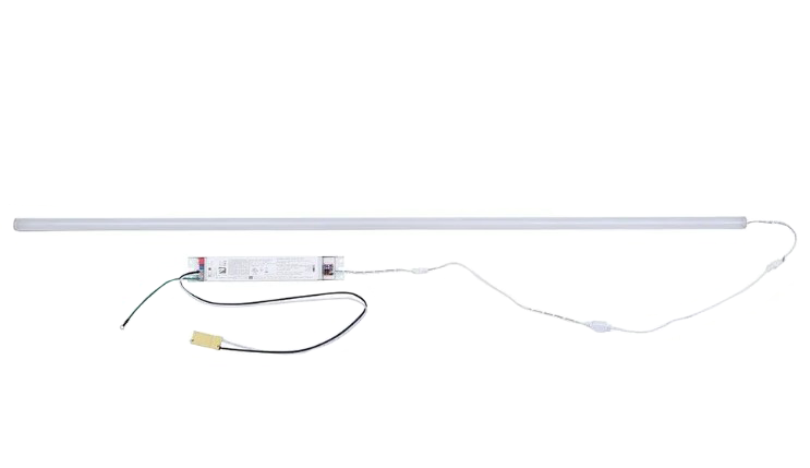 ZLED Lighting 4 Foot 20 Max Selectable Wattage Driver 1 Strip LED Magnetic Retrofit Strip Kit   