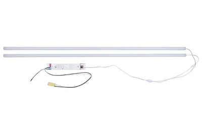 ZLED Lighting 4 Foot LED 2 Strip 40 Watt Selectable Magnetic Retrofit Kit