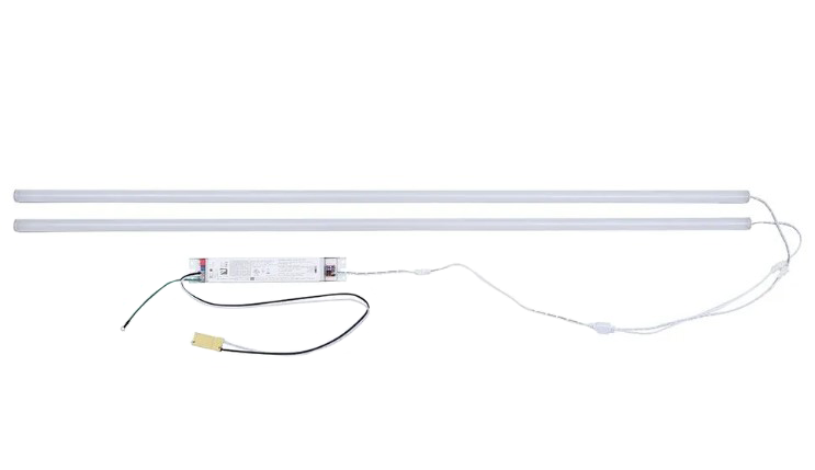 ZLED Lighting 4 Foot LED 2 Strip 20 Watt Selectable Magnetic Retrofit Kit   