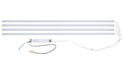 ZLED Lighting 4 Foot LED 4 Strip 100 Watt Selectable Magnetic Retrofit Kit   