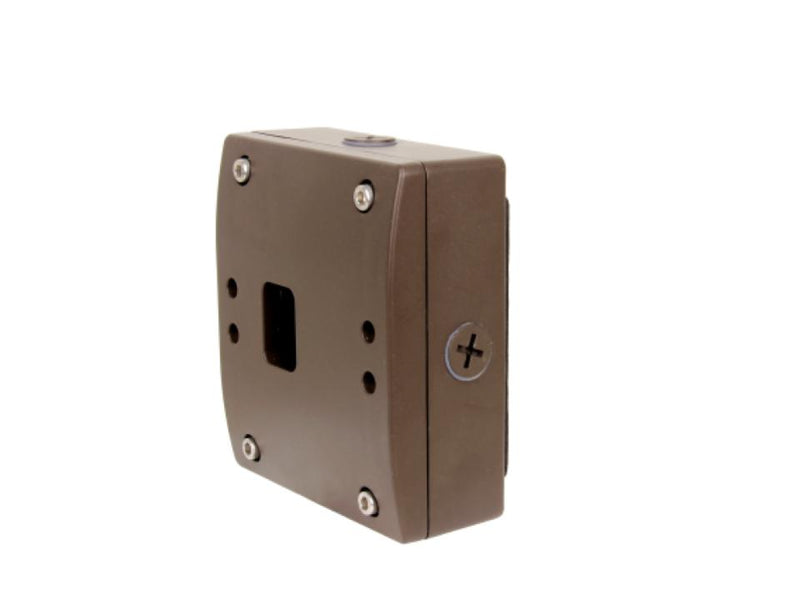 MaxLite AE Switch Area Light Lower Knuckle Fixed Wall Mounting Bronze