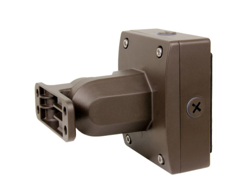 MaxLite AE Switch Area Light Lower Knuckle Variable Wall Mounting Bronze