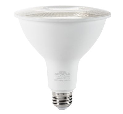 Keystone Technologies 12 Watt Essential Series 120V LED General Purpose PAR38 Flood Light Bulb Gen 2 2700K Warm White  