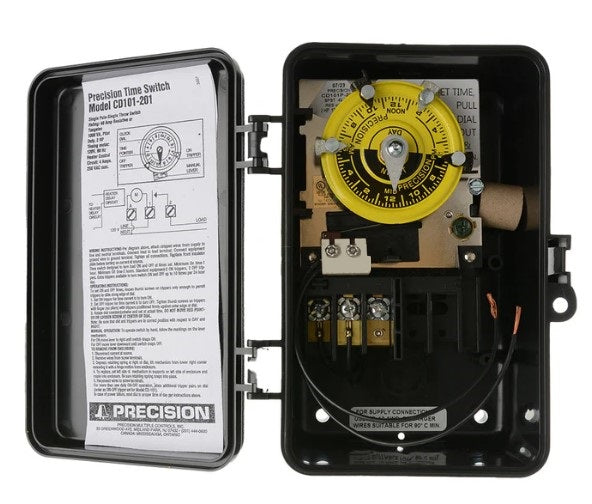 Precision CD101P-201 Timer Switch For Swimming Pools – Green Electrical ...