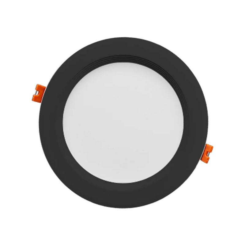 GM Lighting 3 Inch 6 Watt LED 120V Regressed Slim Downlight 2700K/3000K/3500K/4000K/5000K Black Selectable