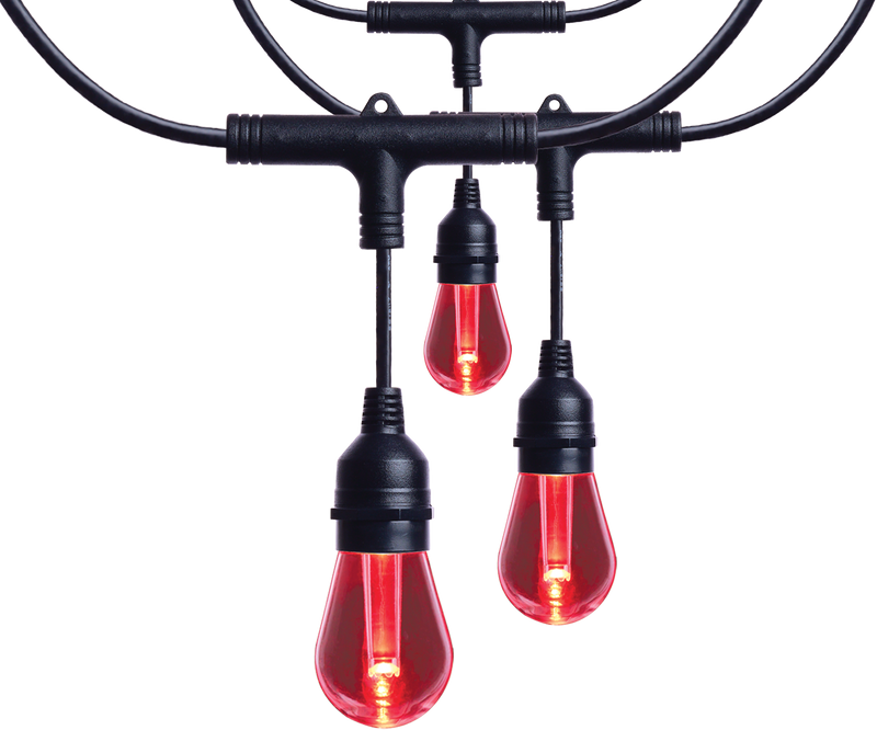 Satco Smart LED String Lights with Starfish RGB Technology