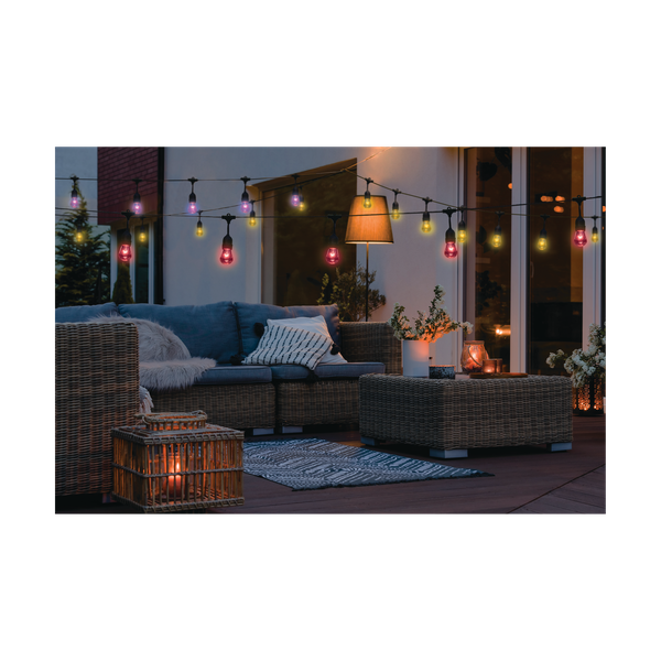 Satco Smart LED String Lights with Starfish RGB Technology