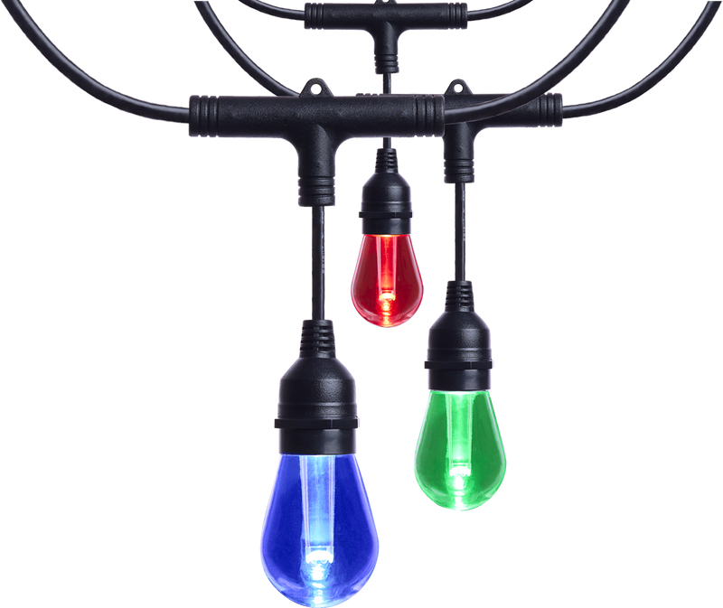 Satco Smart LED String Lights with Starfish RGB Technology