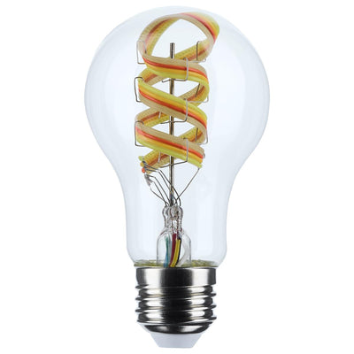 Satco 6 Watt Starfish A19 Color Changing Smart LED E26 Base Light Bulb