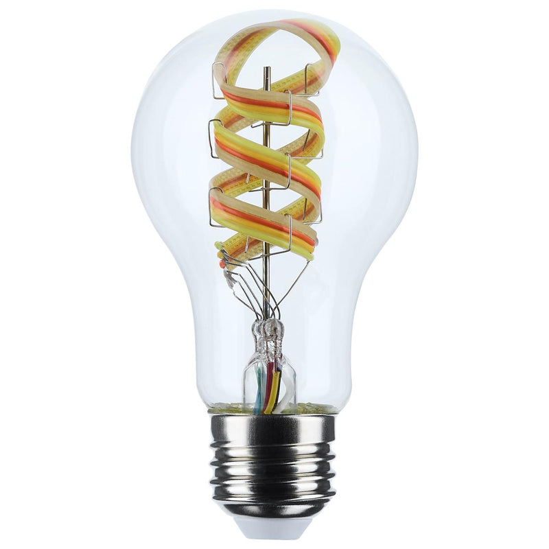 Satco 6 Watt Starfish A19 Color Changing Smart LED E26 Base Light Bulb