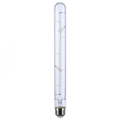 Satco 6 Watt T9 LED Flex Gray Straight Filament Light Bulb 2700K   