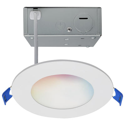 Satco 4 Inch 9 Watt Starfish LED Tunable White 120V Remote Driver Downlight   