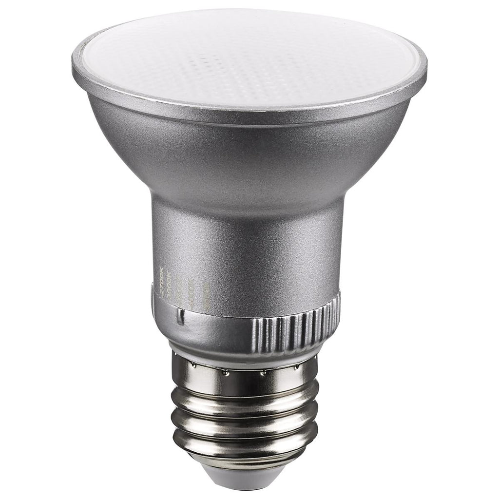 5.5 Watt LED 40 Degree Color Selectable PAR20 Light Bulb 2700 3000 350 Green Electrical Supply