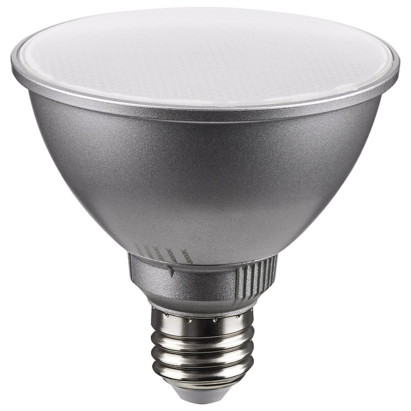 Satco 11 Watt LED 60 Degree Color Selectable Short Neck PAR30 Light Bulb 2700/3000/3500/4000/5000K   
