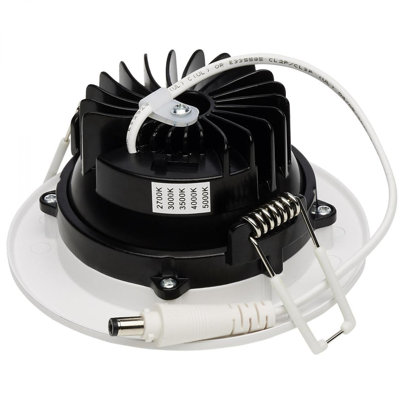 Satco 3-1/2 Inch 12 Watt Round LED Architectural Gimbal Downlight Fixture