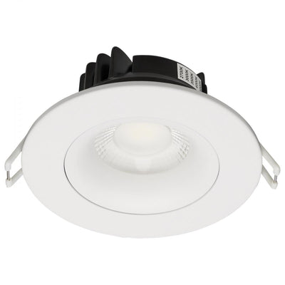 Satco 3-1/2 Inch 12 Watt Round LED Architectural Gimbal Downlight Fixture